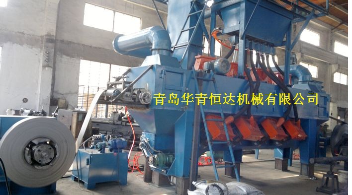帶鋼拋丸清理機